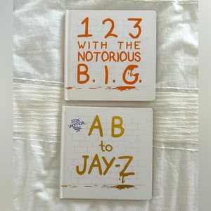 Two baby toddler picture books